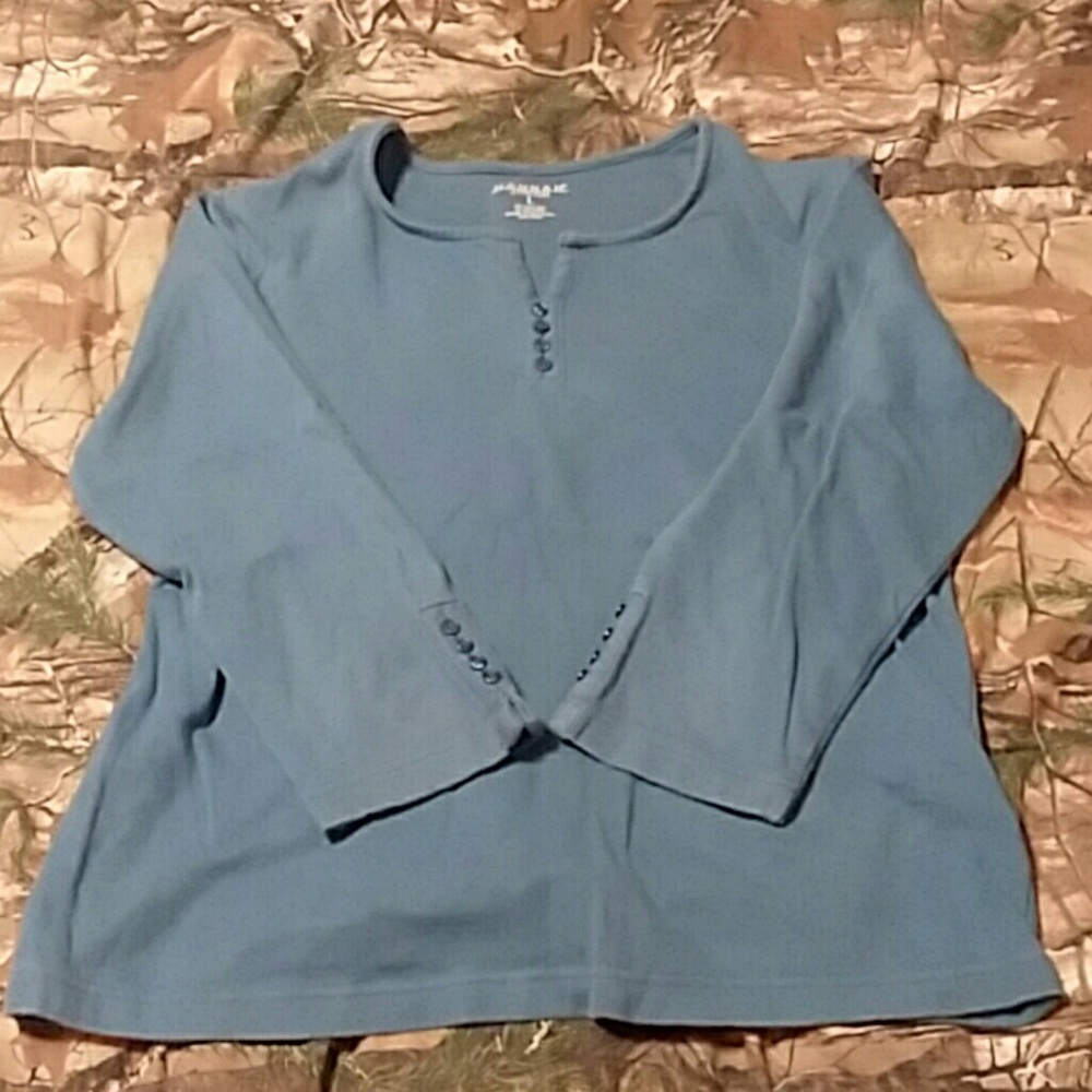 Blue women's blouse